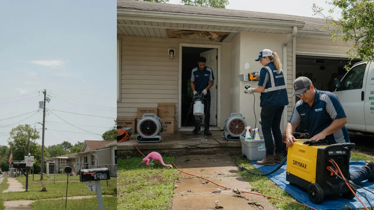 Storm Damage Water Removal in East Dubuque, IL near me